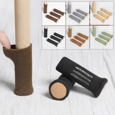 Vỏ Bọc Chân Ghế Bàn / Đồ Nội Thất Bằng Vải Nỉ Dày Dặn Co Giãn Tốt Chống Trượt Giảm Tiếng Ồn Tiện Dụng