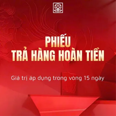 Phiếu trả hàng hoàn tiền Nấm Liên Hoa áp dụng trong vòng 15 ngày, nâm lộc nhung, nấm bụng dê