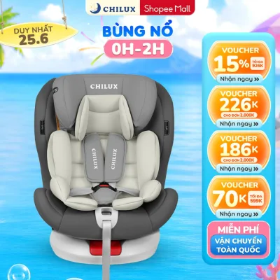 Ghế ngồi ô tô cho bé CHILUX ROY 360 I CS008 An toàn, tiện lợi cùng bé đồng hành trên mọi nẻo đường