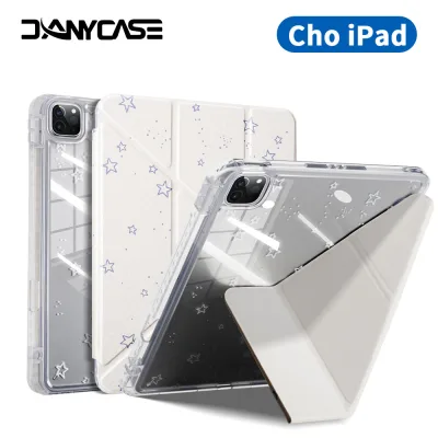 Ốp điện thoại in hình chữ Y trong suốt cho iPad Gen 11 A16 Pro M4 M5 Air 6th 7th 11 '' M4 M3 13 Gen 10 / 9 / 8 / 7th 10.2 Air4 / 5 10.9 Air1 / 2 5 / 6th 9.7 Pro 11 “12.9 ” Mini 7 6 có giá đỡ bút chì