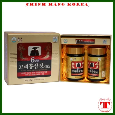 Contain 365 Korean High ginseng, Box 2 bottles [Latest date] Korean high red ginseng to boost fitness room-tranglinh