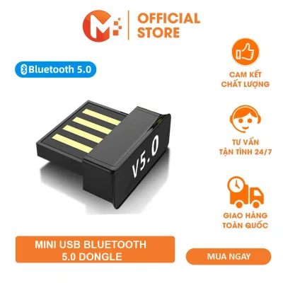 Mini USB Bluetooth 5.0 Dongle Giải Pháp Bluetooth Cho Máy Tính Laptop Truyền Phát Dữ Liệu Âm Thanh thiết bị thu phát bluetooth cục phát bluetooth PC bộ thu phát bluetooth 5.0 cho máy in tay cầm tai nghe usb bluetooth không dây Mikatek