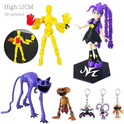 Nguyên mẫu Poppy Playtime Catnap Nhân vật hành động Mỉm cười Critters 3D Lily Lovebraids Bộ sưu tập mô hình Đồ chơi