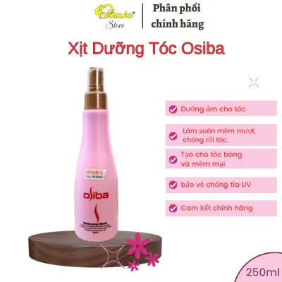 Xịt dưỡng tóc Osiba chăm sóc tóc giữ màu nhuộm 250ml