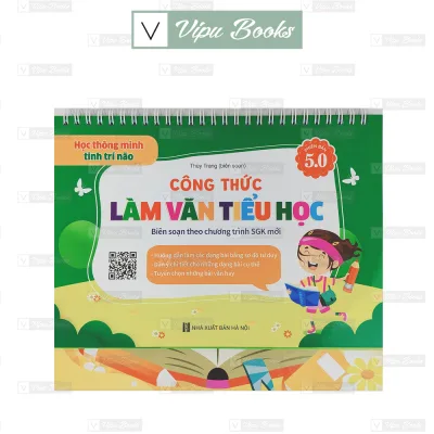Sách - Bộ Lịch Công Thức Làm Văn Tiểu Học (Phiên bản 5.0) - Học Thông Minh Tinh Trí Não