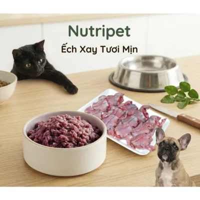 Thịt ếch xay (1kg) - Thức ăn cho chó mèo - Thức ăn Thú Cưng - PetFood