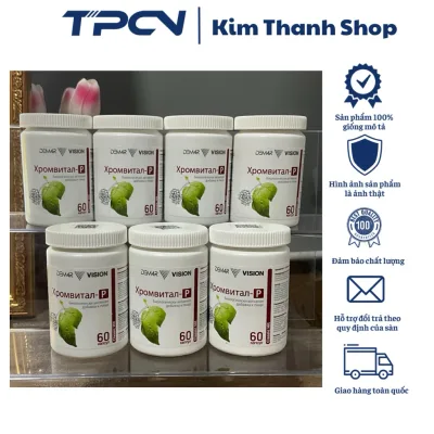 Thực phẩm chức năng Chromevital-R Vision lọ 60 viên (Chính hãng)
