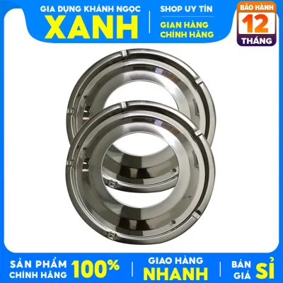 2 Khay đỡ kiềng bếp gas Inox thay thế cho bếp gas phổ thông + Kèm ốc gắn