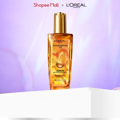 Dầu dưỡng tóc chiết xuất tinh dầu hoa tự nhiên L'Oreal Paris Elseve Extraordinary Oil Ultra Nourishing 100ml