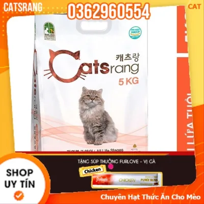 4kg thức ăn hạt thức ăn cho mèo Catsrang Hello Cat _ Thức ăn cho mèo mọi lứa tuổi