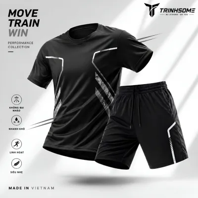 Bộ Đồ, Set Quần Áo thể Thao Nam Nữ, Sport Tập Thể Dục Chạy Bộ Tập Gym, Không Bai Nhão, Bền, Mát Mẻ, Co Dãn 4 chiều