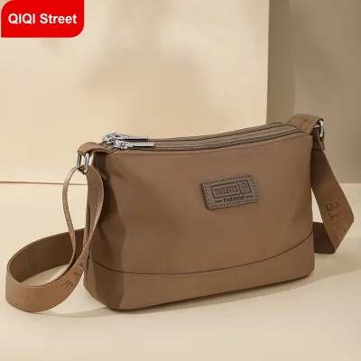 Túi đeo vai đeo chéo Túi đeo vai thời trang hàng ngày, vải nylon chống thấm nước, túi xách nữ đa năng, dung tích lớn