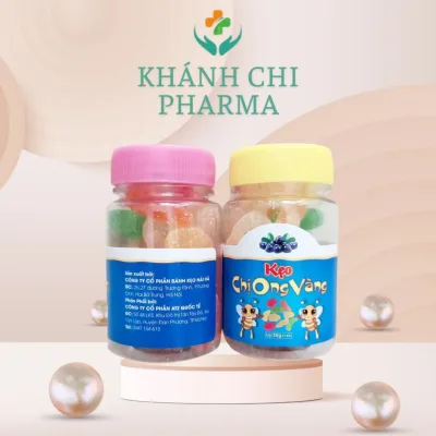 Combo 2 lọ kẹo dẻo chị ong vàng lọ 30g. Bổ sung vitamin cho bé (bánh kẹo hải hà)