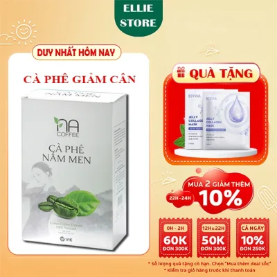 Cà Phê Nấm Men Hỗ Trợ Giảm Cân Slimming Garcinia Coffee Hộp 12 Gói - Giảm Cân Thải Mỡ Cấp Tốc