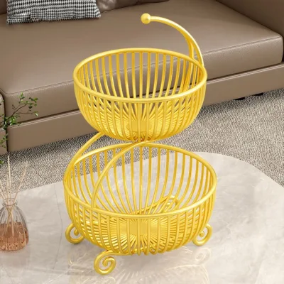 Khay Đựng Hoa Quả Nhiều Tầng, Khay Bày Đồ Ăn Vặt, Bánh Kẹo, Kệ Đựng Đa Năng Gia Đình