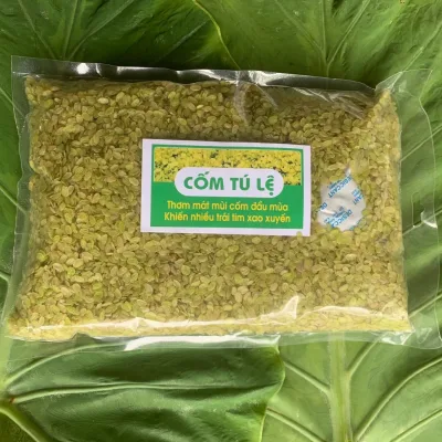 1KG Cốm khô Tú Lệ, cốm nếp khô loại đặc biệt, không nhuộm phẩm màu