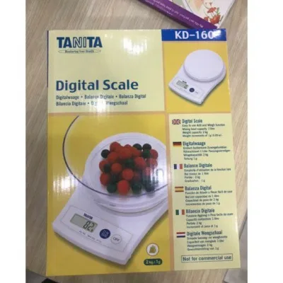 Cân nhà bếp TANITA KD-160 CHÍNH HÃNG Cân điện tử nhà bếp Tanita KD160
