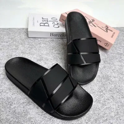 Dép skt kẻ viền sắc nét đế mềm đi êm chân không thấm nước form basic dễ phối đồ - dép boy phố, dép nam nứ, dép lê,sliper