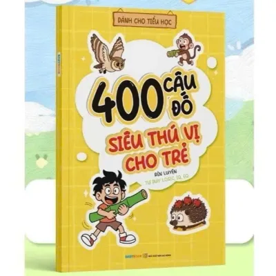 Sách - 400 câu đố siêu thú vị và Con ơi cần hiểu lịch sử [Combo giúp trẻ phát triển tư duy và hiểu biết]