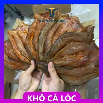 Khô cá lóc 1kg Thiên Tú , khô cá ngon đặc biệt bương vị tự nhiên không tẩm dùng chế biến nướng hoặc chiên đảm bảo vệ sinh thực phẩm đóng hút chân không