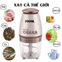 Máy Xay Đa Năng Osaka Nhật Bản - Máy Xay Sinh Tố,Thịt Cao Cấp-Lưỡi Dao Lớn Không Gỉ