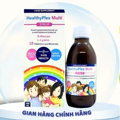 HealthyPlex Multi ( hộp 150ml )- thực phẩm bổ sung vitamin & khoáng chất . Hỗ trợ tăng cường sức đề kháng