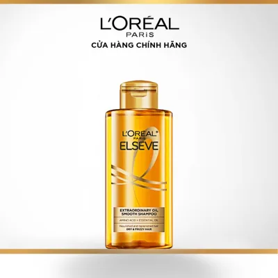 Dầu gội dưỡng tóc suôn mượt cao cấp L'Oreal Paris Extraordinary Oil Smooth 80ml
