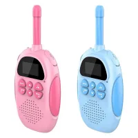 Đồ Chơi Bộ Đàm Cầm Tay Bộ Đàm Mini Cho Trẻ Em Tầm 3KM Đồ Chơi Điện Thoại Cho Trẻ Em , Đài Phát Thanh 22 Kênh Có Đèn Nền, LCD Torch , 3 ~ 5Km Phạm Vi Cho Cuộc Phiêu Lưu Ngoài Trời, Cắm Trại, Đi Bộ Đường Dài, Lứa Tuổii