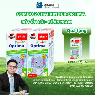 ĂN NGON NHẬP KHẨU ĐỨC Kinder Optima Bổ Sung L-Lysine, Vitamin, Khoáng Chất Trẻ Ăn Ngon Tiêu Hóa Tốt