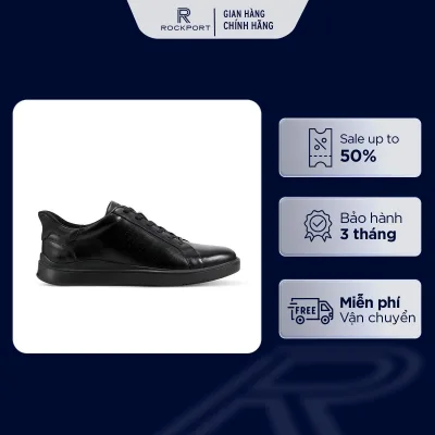 Giày Sneaker Nam M Rockport Tristen Step Activated Lace To Toe Sneaker TRSTNL2BLK02 243 | Giày Da Cao Cấp, Êm, Bám Tốt
