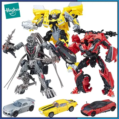 Hasbro Transformers Studio Series Hoạt động Hình Bumblebee Decepticon Stinger Deluxe Lớp G1 Mô hình đồ chơi robot Đồ chơi Đồ chơi cho bé trai Quà tặng Đồ chơi chính hãng Hasbro