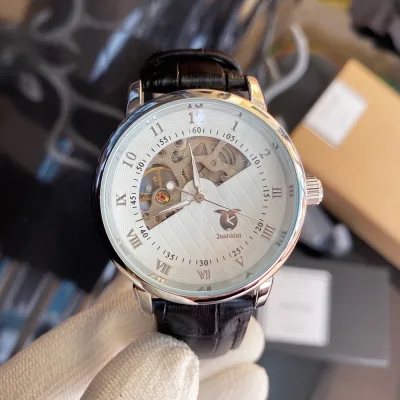 Genuine Jushida Td2 Men's Mechanical Watch High Quality Leather Strap Beautiful Fashionable Design Cheap Price Am10