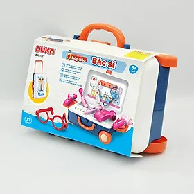 Bộ Đồ Chơi Duka Hộp Kéo - Bác Sĩ (11 Chi Tiết) DK81111