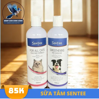 🧴 SỮA TẮM SENTEE DÀNH CHO CHÓ MÈO 🐶🐱✨ Sản phẩm chăm sóc toàn diện giúp thú cưng luôn sạch sẽ – thơm tho – khỏe mạnh.
