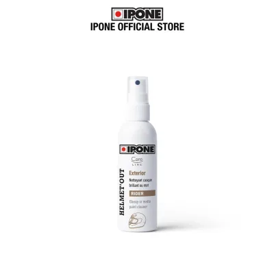 Chai xịt vệ sinh ngoài mũ nón bảo hiểm bảo vệ sơn bóng và sơn mờ Ipone Helmet Out (100ml)