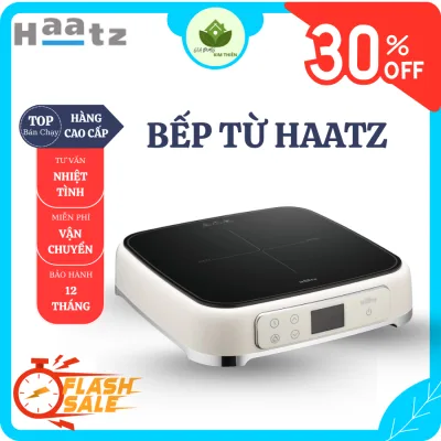 Bếp Từ Đơn Haatz HIS819 Công Suất 2100W Phù Hợp Nhiều Loại Nồi Chảo, Mặt Kính Ceramic Màn Hình Led - Gia Dụng Kim Thiên
