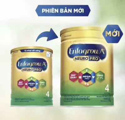 Sữa Bột Enfagrow A+ Neuropro 4 Với 2’-FL HMO Cho Trẻ Từ 2 – 6 Tuổi – 1.7kg