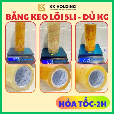 BĂNG KEO TRONG - ĐỤC:1.2KG, 1.8KG, 2KG,CUỘN 0.5KG VÀ 1KG ĐỦ KÝ, DÙNG CHO ĐÓNG GÓI HÀNG HÓA