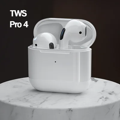 Tai nghe Pro4 không dây Mini, Tai nghe nhét tai Bluetooth 5.0 điều khiển cảm ứng âm lượng, Thích hợp cho nhiều hệ thống