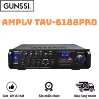 Amply Nghe Nhạc, Amply Giá Rẻ, Amply công suất lớn SUNBUCK 6188PRO đánh siêu đỉnh, công suất cực lớn, kết nối bluetooth, âm thanh siêu đỉnh. Giá cực rẻ, bảo hành 12 tháng