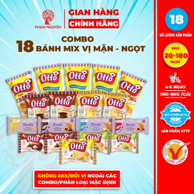 18 Delicious - Cheap Fresh Otto Box Breads Mixed Flavors at Wholesale Prices | Good for Health | Nutritious Breakfast | Snacks