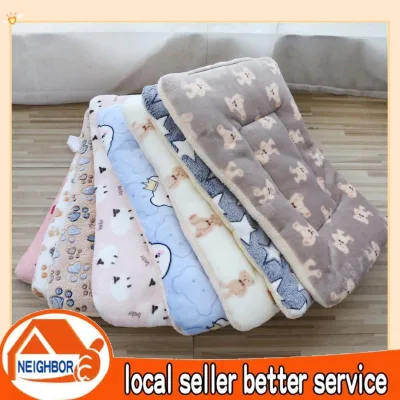 Đệm nằm Chó Mèo, Ổ Chó Mèo hình chữ nhật,Nệm Nằm Dành Cho Thú Cưng 2 Mặt Có Lớp Lông Cao Cấp Đủ Size Nhiều Mẫu