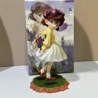 18cm Nhật Bản Hoạt Hình Thám Tử Lừng Danh Conan Anime Hình Vòng Hoa Haibara Ai Glance Trở Lại PVC Để Bàn Bộ Sưu Tập Trang Trí Nhân Vật Hành Động Mô Hình Đồ Chơi Búp Bê