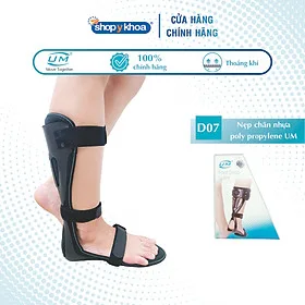 Nẹp chân nhựa poly propylene United Medicare (D07)
