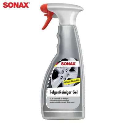 Dung dịch bảo dưỡng rửa vành xe ô tô thương hiệu Sonax Rim Cleaner 429200 dung tích 500ml - Hàng chính hãng