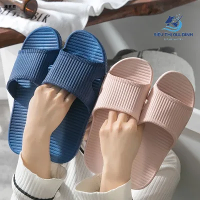 Dép Đi Trong Nhà, Văn Phòng, Spa ,Khách Sạn, Nhà Tắm Xuất Hàn Chất Liệu Nhựa Đúc Nguyên Khối 2067