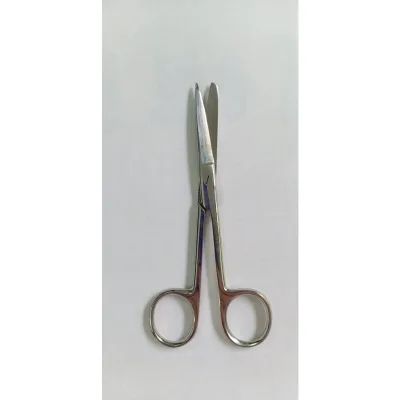 Kéo y tế thẳng nhọn tù 12cm