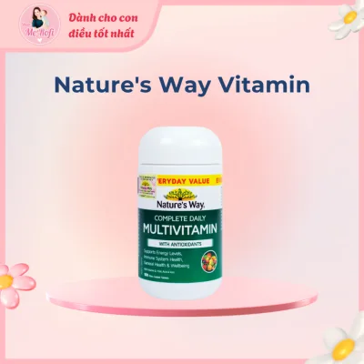 Viên uống Nature's Way Multivitamin tảo biển bổ sung vitamin và khoáng chất - Mẹ Rofi