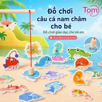 Đồ chơi câu cá nam châm cho bé,Phương Tiện Phát Triển trí Tuệ Cho Bé,Đồ chơi giáo dục cho trẻ em,đồ chơi bảng gỗ cho bé