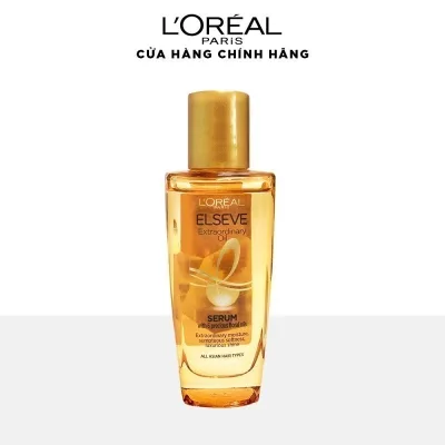 Dầu dưỡng tóc chiết xuất tinh dầu hoa L'Oreal Paris Elseve Extraordinary Oil 30ml